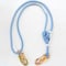 Rope Logic Buckstrap Lanyard 1/2 in. (13mm) Blue Streak w/Steel Snaps adjusts 4-7 ft. 15237 - alternate 1